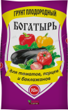 Грунт для томатов и перцев, баклажанов 10л Богатырь